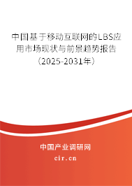 中國基于移動(dòng)互聯(lián)網(wǎng)的LBS應(yīng)用市場現(xiàn)狀與前景趨勢報(bào)告（2025-2031年）