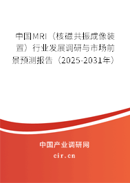 中國MRI（核磁共振成像裝置）行業(yè)發(fā)展調(diào)研與市場前景預(yù)測報告（2025-2031年）