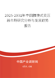 2025-2031年中國(guó)推挽式變壓器市場(chǎng)研究分析與發(fā)展趨勢(shì)報(bào)告