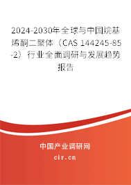 2024-2030年全球與中國烷基烯酮二聚體（CAS 144245-85-2）行業(yè)全面調研與發(fā)展趨勢報告