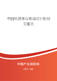 中國(guó)熱成像儀項(xiàng)目可行性研究報(bào)告