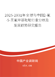 2025-2031年全球與中國(guó)2-氟-5-三氟甲基吡啶行業(yè)分析及發(fā)展趨勢(shì)研究報(bào)告