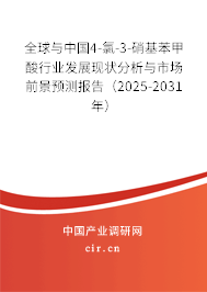 全球與中國4-氯-3-硝基苯甲酸行業(yè)發(fā)展現(xiàn)狀分析與市場前景預(yù)測報(bào)告（2025-2031年）