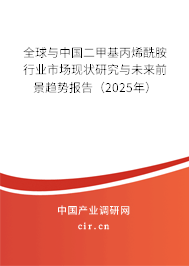 全球與中國二甲基丙烯酰胺行業(yè)市場現(xiàn)狀研究與未來前景趨勢報告（2025年）