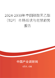 2024-2030年中國磷酸三乙酯（TEP）市場(chǎng)現(xiàn)狀與前景趨勢(shì)報(bào)告