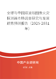 全球與中國(guó)雙波段圖像火災(zāi)探測(cè)器市場(chǎng)調(diào)查研究與發(fā)展趨勢(shì)預(yù)測(cè)報(bào)告（2025-2031年）