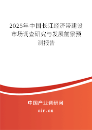 2025年中國長江經(jīng)濟(jì)帶建設(shè)市場調(diào)查研究與發(fā)展前景預(yù)測報(bào)告
