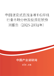 中國(guó)逆變式直流泳沖TIG焊機(jī)行業(yè)市場(chǎng)分析及投資前景預(yù)測(cè)報(bào)告（2025-2031年）
