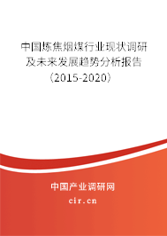 中國煉焦煙煤行業(yè)現(xiàn)狀調(diào)研及未來發(fā)展趨勢分析報告（2015-2020）