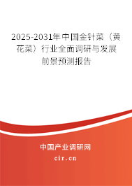 2025-2031年中國(guó)金針菜（黃花菜）行業(yè)全面調(diào)研與發(fā)展前景預(yù)測(cè)報(bào)告