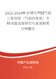 2022-2028年全球與中國氣相二氧化硅（氣相白炭黑）市場(chǎng)深度調(diào)查研究與發(fā)展趨勢(shì)分析報(bào)告