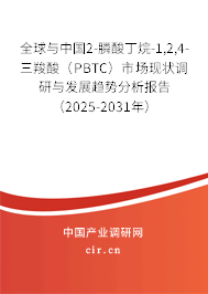 全球與中國(guó)2-膦酸丁烷-1,2,4-三羧酸（PBTC）市場(chǎng)現(xiàn)狀調(diào)研與發(fā)展趨勢(shì)分析報(bào)告（2025-2031年）