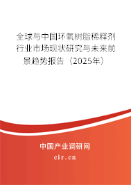 全球與中國環(huán)氧樹脂稀釋劑行業(yè)市場現(xiàn)狀研究與未來前景趨勢報(bào)告（2025年）