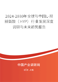 2024-2030年全球與中國(guó)L-羥脯氨酸（HYP）行業(yè)發(fā)展深度調(diào)研與未來趨勢(shì)報(bào)告