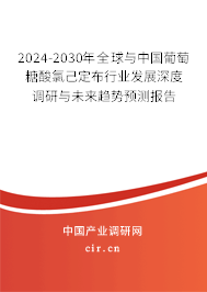 2024-2030年全球與中國(guó)葡萄糖酸氯己定布行業(yè)發(fā)展深度調(diào)研與未來趨勢(shì)預(yù)測(cè)報(bào)告