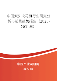 中國雙頭火花機(jī)行業(yè)研究分析與前景趨勢報(bào)告（2025-2031年）