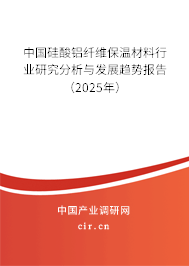 中國硅酸鋁纖維保溫材料行業(yè)研究分析與發(fā)展趨勢報告（2025年）