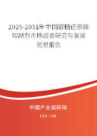 2025-2031年中國醛糖還原酶抑制劑市場調(diào)查研究與發(fā)展前景報(bào)告