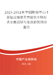 2025-2031年中國(guó)數(shù)據(jù)中心IT基礎(chǔ)設(shè)施第三方服務(wù)市場(chǎng)現(xiàn)狀全面調(diào)研與發(fā)展趨勢(shì)預(yù)測(cè)報(bào)告