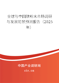 全球與中國鐵粉末市場調(diào)研與發(fā)展前景預(yù)測報告（2025年）