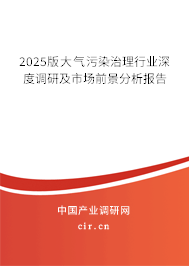 2025版大氣污染治理行業(yè)深度調(diào)研及市場(chǎng)前景分析報(bào)告