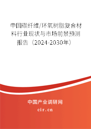 中國(guó)碳纖維/環(huán)氧樹脂復(fù)合材料行業(yè)現(xiàn)狀與市場(chǎng)前景預(yù)測(cè)報(bào)告（2024-2030年）