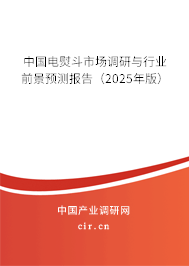 中國電熨斗市場調(diào)研與行業(yè)前景預測報告（2025年版）