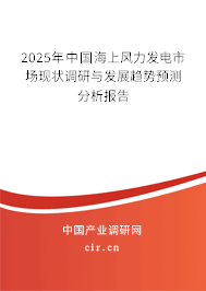 2025年中國(guó)海上風(fēng)力發(fā)電市場(chǎng)現(xiàn)狀調(diào)研與發(fā)展趨勢(shì)預(yù)測(cè)分析報(bào)告