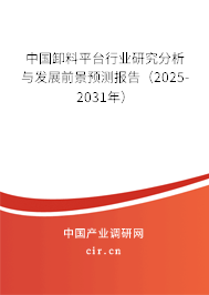 中國(guó)卸料平臺(tái)行業(yè)研究分析與發(fā)展前景預(yù)測(cè)報(bào)告（2025-2031年）