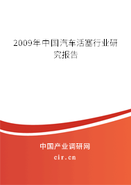 2009年中國(guó)汽車活塞行業(yè)研究報(bào)告