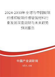 2024-2030年全球與中國玻璃纖維和玻璃纖維增強(qiáng)材料行業(yè)發(fā)展深度調(diào)研與未來趨勢預(yù)測報(bào)告