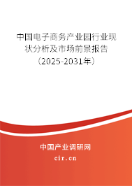 中國電子商務(wù)產(chǎn)業(yè)園行業(yè)現(xiàn)狀分析及市場(chǎng)前景報(bào)告（2025-2031年）