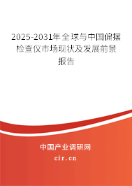 2025-2031年全球與中國偏擺檢查儀市場現(xiàn)狀及發(fā)展前景報告