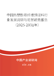 中國熱塑性碳纖維預(yù)浸料行業(yè)發(fā)展調(diào)研與前景趨勢報(bào)告（2025-2031年）