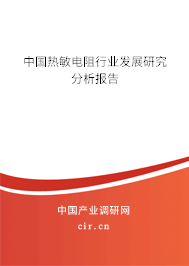 中國熱敏電阻行業(yè)發(fā)展研究分析報告