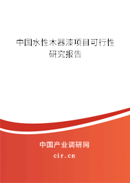 中國(guó)水性木器漆項(xiàng)目可行性研究報(bào)告