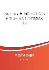 2025-2031年中國(guó)磁編碼器芯片市場(chǎng)研究分析與前景趨勢(shì)報(bào)告