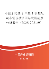 中國2-羥基-4-甲基-3-硝基吡啶市場現(xiàn)狀調(diào)研與發(fā)展前景分析報告（2025-2031年）