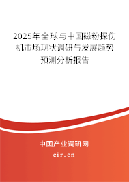 2025年全球與中國磁粉探傷機市場現(xiàn)狀調研與發(fā)展趨勢預測分析報告