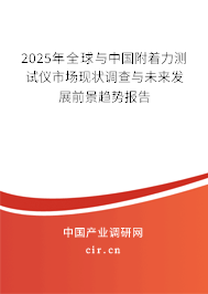 2025年全球與中國附著力測(cè)試儀市場(chǎng)現(xiàn)狀調(diào)查與未來發(fā)展前景趨勢(shì)報(bào)告