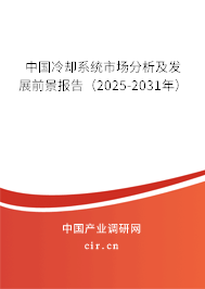 中國冷卻系統(tǒng)市場分析及發(fā)展前景報告（2025-2031年）