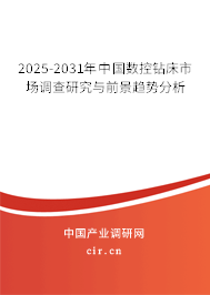 2025-2031年中國(guó)數(shù)控鉆床市場(chǎng)調(diào)查研究與前景趨勢(shì)分析