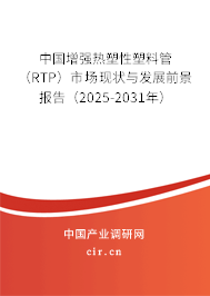 中國增強(qiáng)熱塑性塑料管（RTP）市場現(xiàn)狀與發(fā)展前景報告（2025-2031年）