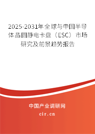 2025-2031年全球與中國半導(dǎo)體晶圓靜電卡盤（ESC）市場研究及前景趨勢(shì)報(bào)告