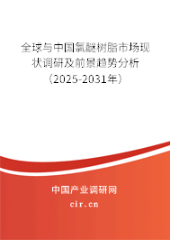 全球與中國(guó)氯醚樹脂市場(chǎng)現(xiàn)狀調(diào)研及前景趨勢(shì)分析（2025-2031年）