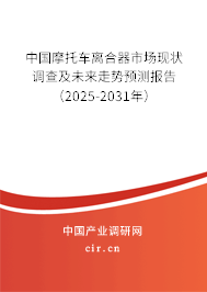 中國摩托車離合器市場現(xiàn)狀調(diào)查及未來走勢預(yù)測報(bào)告（2025-2031年）