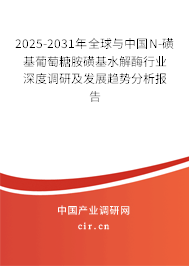 2025-2031年全球與中國(guó)N-磺基葡萄糖胺磺基水解酶行業(yè)深度調(diào)研及發(fā)展趨勢(shì)分析報(bào)告