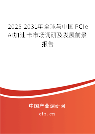 2025-2031年全球與中國(guó)PCIe AI加速卡市場(chǎng)調(diào)研及發(fā)展前景報(bào)告