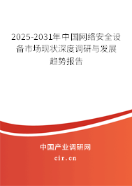 2025-2031年中國網(wǎng)絡(luò)安全設(shè)備市場現(xiàn)狀深度調(diào)研與發(fā)展趨勢報告
