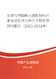 全球與中國稀土磁性材料行業(yè)發(fā)展現(xiàn)狀分析與市場前景預(yù)測報告（2025-2031年）